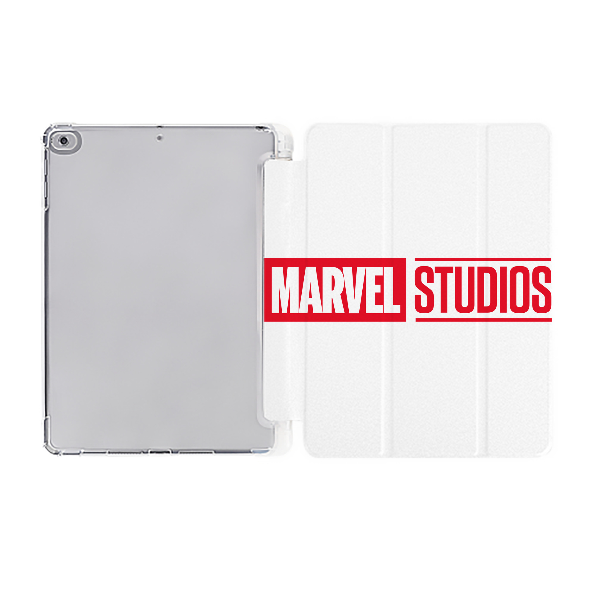 （画像用） アベンジャーズ The Avengers IPad ケース ペン収納付き 三つ折りスタンド PUレザー×シリコン 対応機種9.5/10.5/10.9インチ